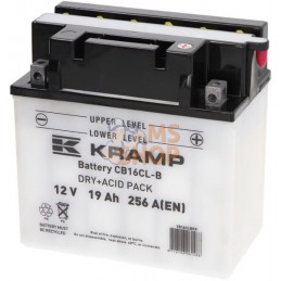 Batterie 12V 19Ah 256A avec pack d'acide Kramp | KRAMP Batterie 12V 19Ah 256A avec pack d'acide Kramp | KRAMPPR#506856