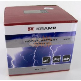 Batterie 12V 10Ah 185A avec pack d'acide Kramp | KRAMP Batterie 12V 10Ah 185A avec pack d'acide Kramp | KRAMPPR#507031