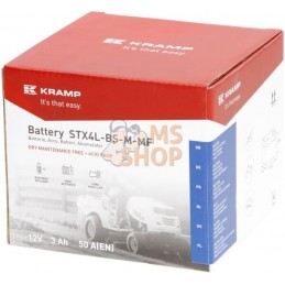 Batterie 12V 3Ah 50A avec pack d'acide Kramp | KRAMP Batterie 12V 3Ah 50A avec pack d'acide Kramp | KRAMPPR#507440