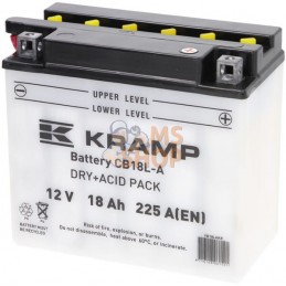 Batterie 12V 18Ah 225A avec pack d'acide Kramp | KRAMP Batterie 12V 18Ah 225A avec pack d'acide Kramp | KRAMPPR#506919