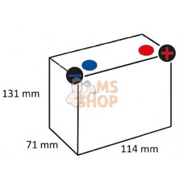 Batterie 12V 6Ah 90A fermée Kramp | KRAMP Batterie 12V 6Ah 90A fermée Kramp | KRAMPPR#507196