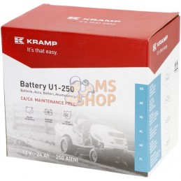 Batterie 12V 24Ah 250A Kramp | KRAMP Batterie 12V 24Ah 250A Kramp | KRAMPPR#506914