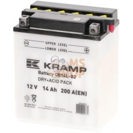 Batterie 12V 14Ah 200A avec pack d'acide Kramp | KRAMP Batterie 12V 14Ah 200A avec pack d'acide Kramp | KRAMPPR#506977