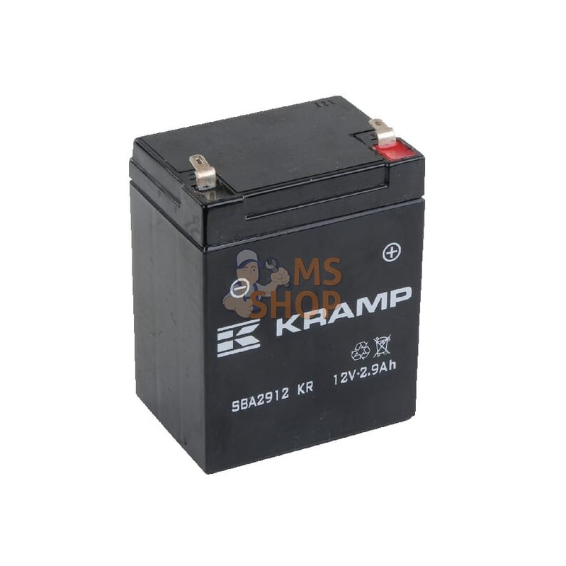Batterie 12V 2,9Ah Kramp | KRAMP Batterie 12V 2,9Ah Kramp | KRAMPPR#507169
