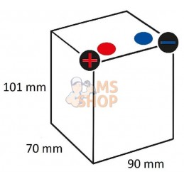 Batterie 12V 5Ah fermée Kramp | KRAMP Batterie 12V 5Ah fermée Kramp | KRAMPPR#507324