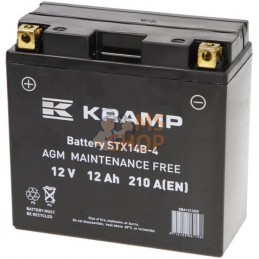 Batterie 12V 12Ah 210 A fermée Kramp | KRAMP Batterie 12V 12Ah 210 A fermée Kramp | KRAMPPR#506946