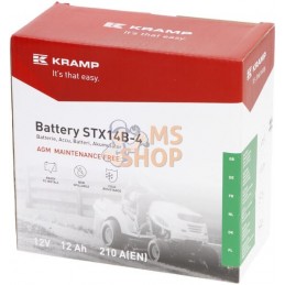 Batterie 12V 12Ah 210 A fermée Kramp | KRAMP Batterie 12V 12Ah 210 A fermée Kramp | KRAMPPR#506946