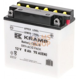 Batterie 12V 8Ah 75A avec pack d'acide Kramp | KRAMP Batterie 12V 8Ah 75A avec pack d'acide Kramp | KRAMPPR#507171