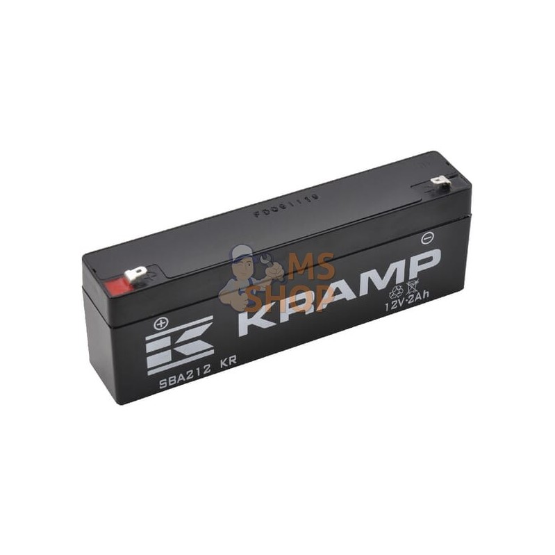 Batterie 12V 2Ah Kramp | KRAMP Batterie 12V 2Ah Kramp | KRAMPPR#507320