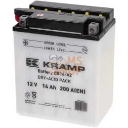 Batterie 12V 14Ah 200A avec pack d'acide Kramp | KRAMP Batterie 12V 14Ah 200A avec pack d'acide Kramp | KRAMPPR#507064