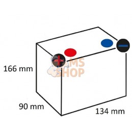 Batterie 12V 14Ah 200A avec pack d'acide Kramp | KRAMP Batterie 12V 14Ah 200A avec pack d'acide Kramp | KRAMPPR#507064