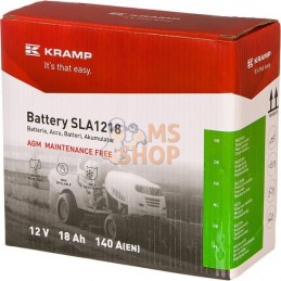 Batterie 12V 18Ah Kramp | KRAMP Batterie 12V 18Ah Kramp | KRAMPPR#506961