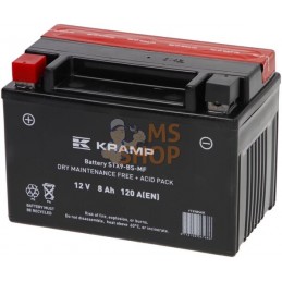 Batterie 12V 8Ah 120A avec pack d'acide Kramp | KRAMP Batterie 12V 8Ah 120A avec pack d'acide Kramp | KRAMPPR#507120