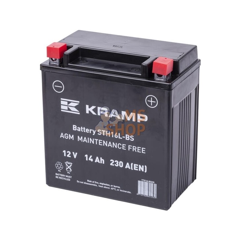 Batterie 12V 14Ah 230A Kramp | KRAMP Batterie 12V 14Ah 230A Kramp | KRAMPPR#506986