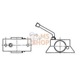 Support de roue jockey Ø 48mm p/STR1620 | KRAMP Support de roue jockey Ø 48mm p/STR1620 | KRAMPPR#874354