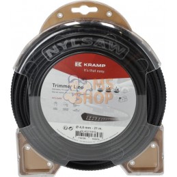 Fil de coupe Ø 4mm 21m carré noir Kramp | KRAMP Fil de coupe Ø 4mm 21m carré noir Kramp | KRAMPPR#706165