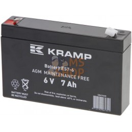 Batterie 6V 7Ah fermée Kramp | KRAMP Batterie 6V 7Ah fermée Kramp | KRAMPPR#507256
