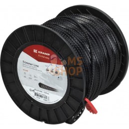 Fil de coupe Ø 4mm 110m carré noir Kramp | KRAMP Fil de coupe Ø 4mm 110m carré noir Kramp | KRAMPPR#706168