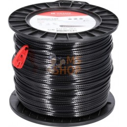 Fil de coupe Ø 3mm 195m carré noir Kramp | KRAMP Fil de coupe Ø 3mm 195m carré noir Kramp | KRAMPPR#706384