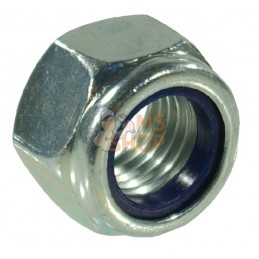 Écrou hexagonal autobloquant haut DIN982 M16x2.00 acier zingué Classe 8 Kramp | KRAMP Écrou hexagonal autobloquant haut DIN982 M