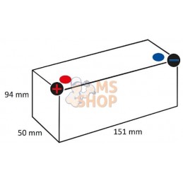 Batterie 6V 12Ah fermée Kramp | KRAMP Batterie 6V 12Ah fermée Kramp | KRAMPPR#507205