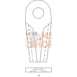 Couteaux p/ Kuhn | KRAMP Couteaux p/ Kuhn | KRAMPPR#508291