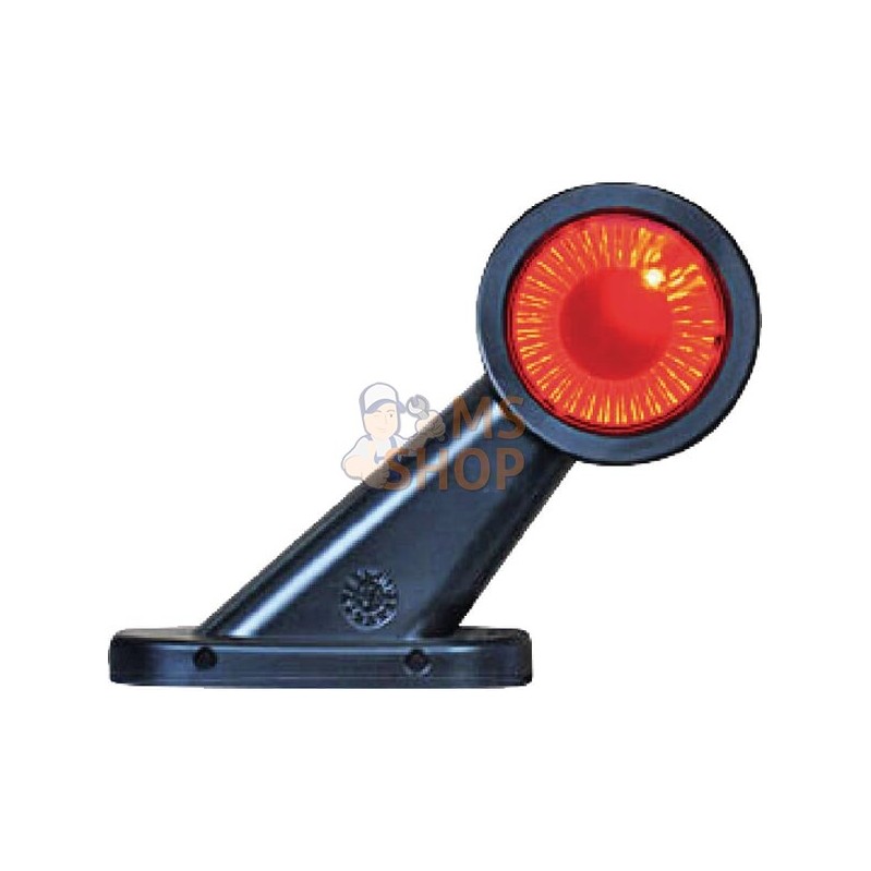 Feu de gabarit gauche LED, 12-24V, 108x134.5x49mm, Kramp | KRAMP Feu de gabarit gauche LED, 12-24V, 108x134.5x49mm, Kramp | KRAM