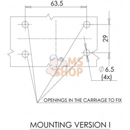 Feu de gabarit gauche LED, 12-24V, 108x134.5x49mm, Kramp | KRAMP Feu de gabarit gauche LED, 12-24V, 108x134.5x49mm, Kramp | KRAM
