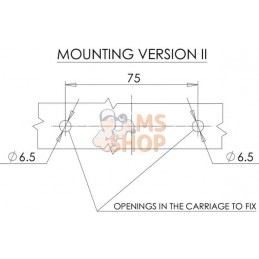 Feu de gabarit droit LED, 12-24V, 108x134.5x48.6mm, Kramp | KRAMP Feu de gabarit droit LED, 12-24V, 108x134.5x48.6mm, Kramp | KR