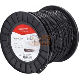 Fil de coupe Ø 3.5mm 143m carré noir Kramp | KRAMP Fil de coupe Ø 3.5mm 143m carré noir Kramp | KRAMPPR#706379