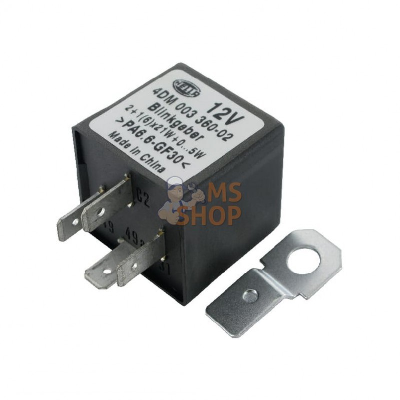 4DM003360021; HELLA; Centrale clignotante 12V; pièce detachée 4DM003360021; HELLA; Centrale clignotante 12V; pièce detachée