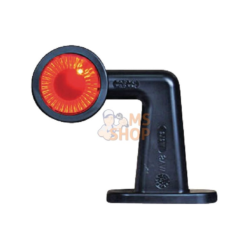 Feu de gabarit droit LED, 12-24V, 125.5x148.5x48.6mm, Kramp | KRAMP Feu de gabarit droit LED, 12-24V, 125.5x148.5x48.6mm, Kramp 