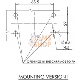 Feu de gabarit droit LED, 12-24V, 125.5x148.5x48.6mm, Kramp | KRAMP Feu de gabarit droit LED, 12-24V, 125.5x148.5x48.6mm, Kramp 