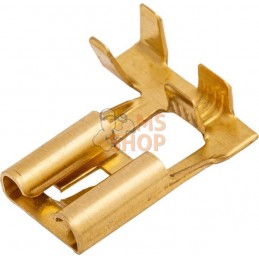 Borne femelle, rouge, 0,5-1 mm² 8,2x0,8 mm (50x), Kramp | KRAMP Borne femelle, rouge, 0,5-1 mm² 8,2x0,8 mm (50x), Kramp | KRAMPP