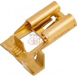 Borne femelle, rouge, 0,5-1 mm² 8,2x0,8 mm (50x), Kramp | KRAMP Borne femelle, rouge, 0,5-1 mm² 8,2x0,8 mm (50x), Kramp | KRAMPP