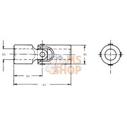 Joint de cardan | KRAMP Joint de cardan | KRAMPPR#463064