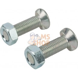 Kit boulons 2x M11x40 2N + écrous | KRAMP Kit boulons 2x M11x40 2N + écrous | KRAMPPR#776863