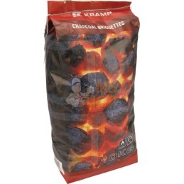 Briq. de charbon de bois 10 kg | KRAMP Briq. de charbon de bois 10 kg | KRAMPPR#731665