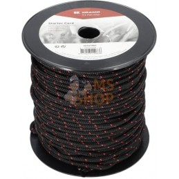 Cordon de lanceur 6,0 mm x 100 m noir | KRAMP Cordon de lanceur 6,0 mm x 100 m noir | KRAMPPR#981683