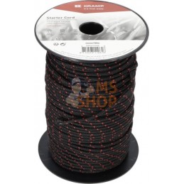 Cordon de lanceur 4,0 mm x 100 m noir | KRAMP Cordon de lanceur 4,0 mm x 100 m noir | KRAMPPR#981625
