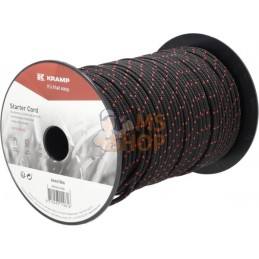 Cordon de lanceur 4,0 mm x 100 m noir | KRAMP Cordon de lanceur 4,0 mm x 100 m noir | KRAMPPR#981625