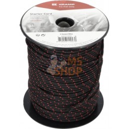 Cordon de lanceur 3,5 mm x 100 m noir | KRAMP Cordon de lanceur 3,5 mm x 100 m noir | KRAMPPR#981631