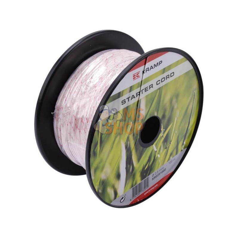 Cordon de lanceur 2,5mmx100m | KRAMP Cordon de lanceur 2,5mmx100m | KRAMPPR#840613 Cordon de lanceur 2,5mmx100m | KRAMP Cordon de lanceur 2,5mmx100m | KRAMPPR#840613