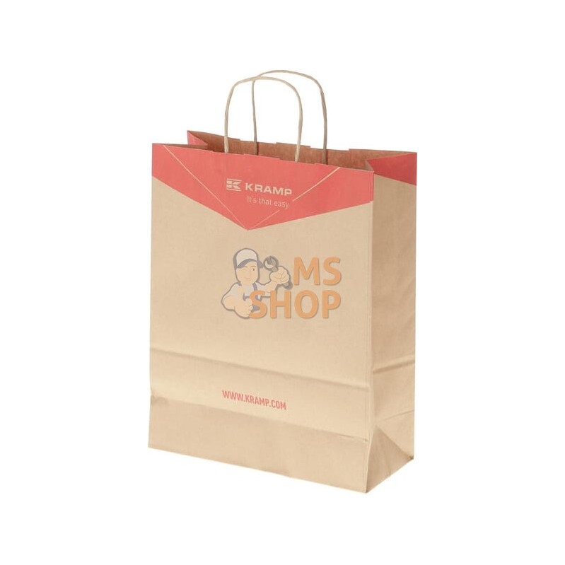 Grand sac en papier 100 pièces | KRAMP Grand sac en papier 100 pièces | KRAMPPR#706135