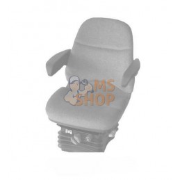 Housse de siège personnalisable, en tissu, noire, conçue pour Sears | KRAMP Housse de siège personnalisable, en tissu, noire, co