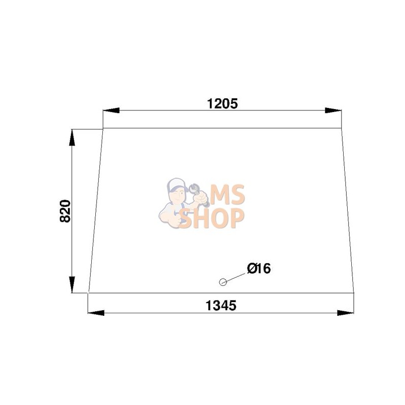 Pare-brise fixe | KRAMP Pare-brise fixe | KRAMPPR#506487