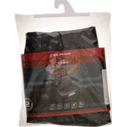 Housse de siège personnalisable, en PVC, noire, conçue pour Grammer | KRAMP Housse de siège personnalisable, en PVC, noire, conç