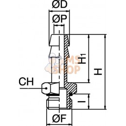 Embout de tuyau 7 mm x 1/4" | KRAMP Embout de tuyau 7 mm x 1/4" | KRAMPPR#882162