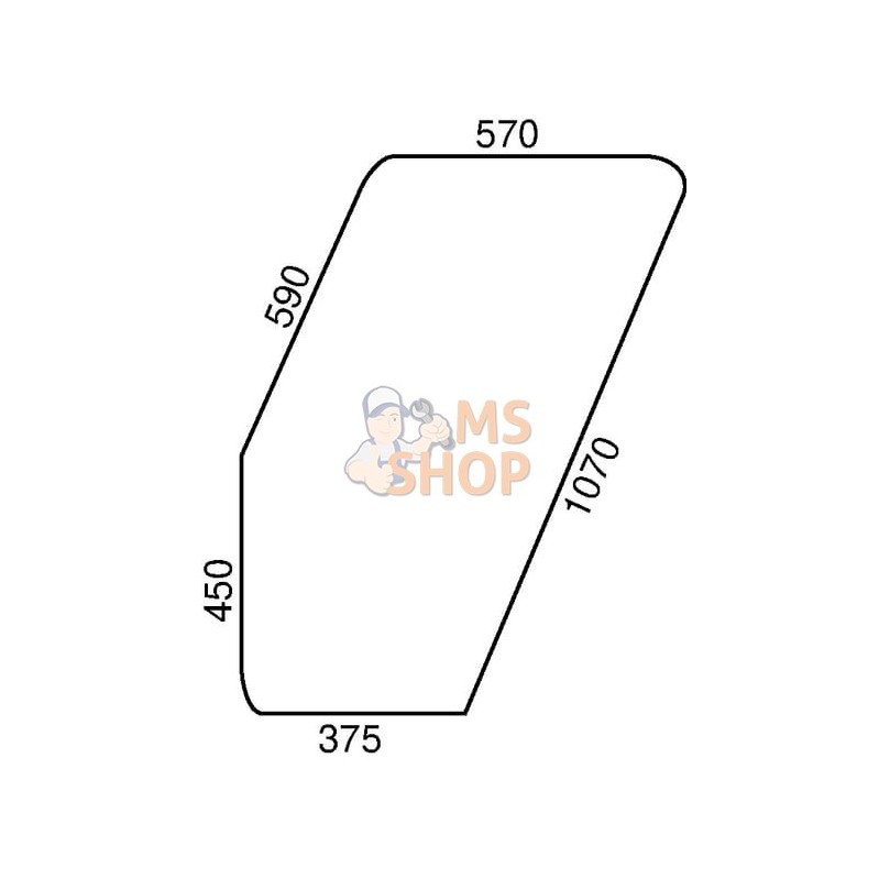 Vitre de porte | KRAMP Vitre de porte | KRAMPPR#506605