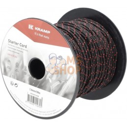 Cordon de lanceur 2,8 mm x 100 m noir | KRAMP Cordon de lanceur 2,8 mm x 100 m noir | KRAMPPR#981630